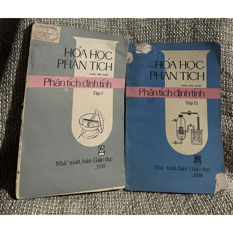 HÓA HỌC PHÂN TÍCH PHÂN: Phân tích định tính| 2 tập- 1978 1024526