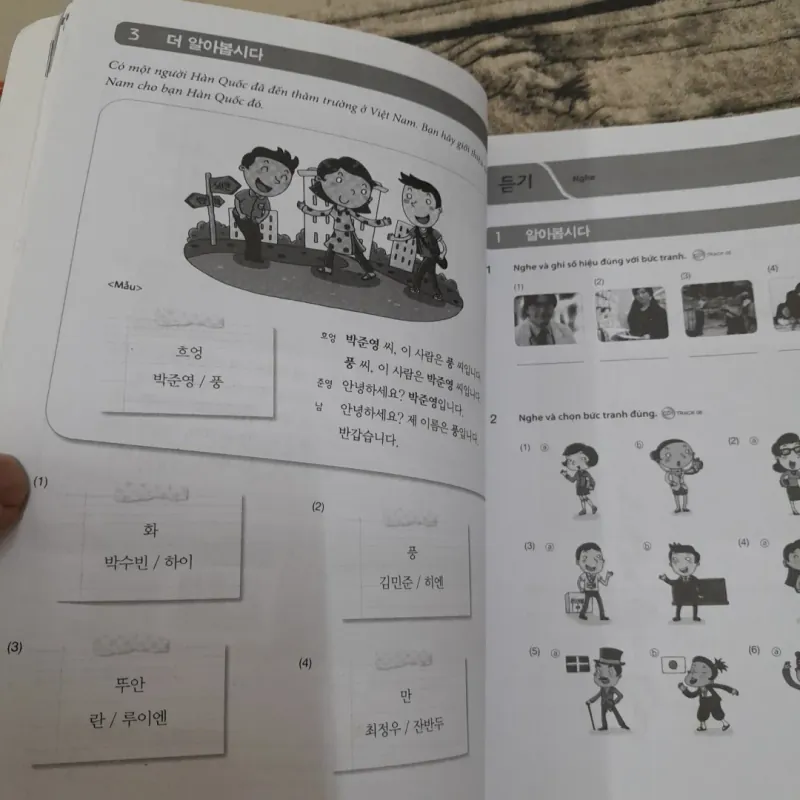 Tiếng Hàn Tổng hợp cho người Việt- Sơ cấp 1 và Bài tập 1. Tg. CHo Hang  Rok... 763705