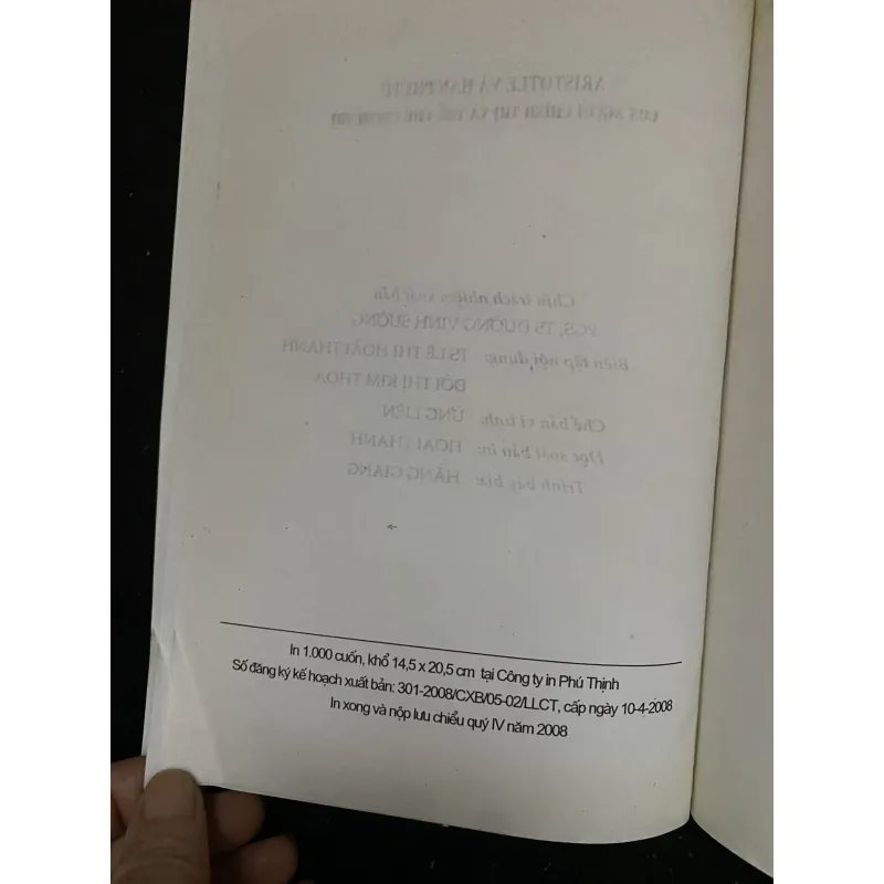 Aristotle và Hàn Phi Tử: Con người chính trị và thể chế chính trị  1036276