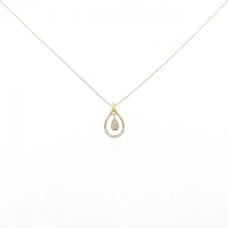 K18YG Dây chuyền kim cương - Hàng hiệu Authentic 857082