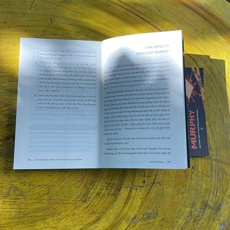 ĐỊNH LUẬT MURPHY MỌI BÍ MẬT TÂM LÝ THAO TÚNG CUỘC ĐỜI BẠN- TỪ THÍNH PHÒNG- hà dung dịch 673729