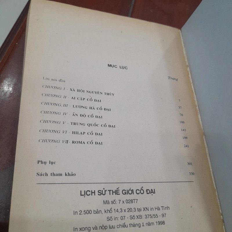 LỊCH SỬ THẾ GIỚI CỔ ĐẠI 454085