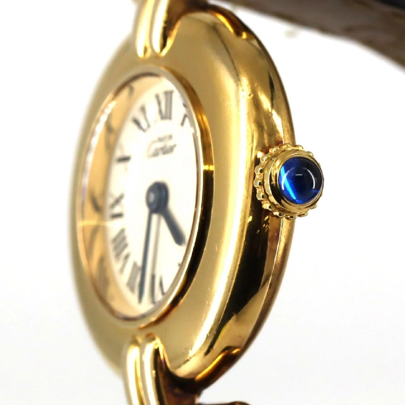 Cartier Must de Cartier SM GP W1000653 GP Quartz - Hàng hiệu Authentic 875259