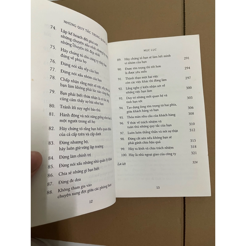Những quy tắc trong quản lý  531581