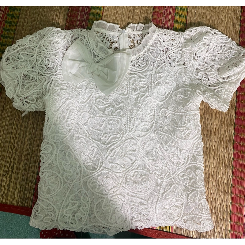 Áo tiểu thư trắng 525638