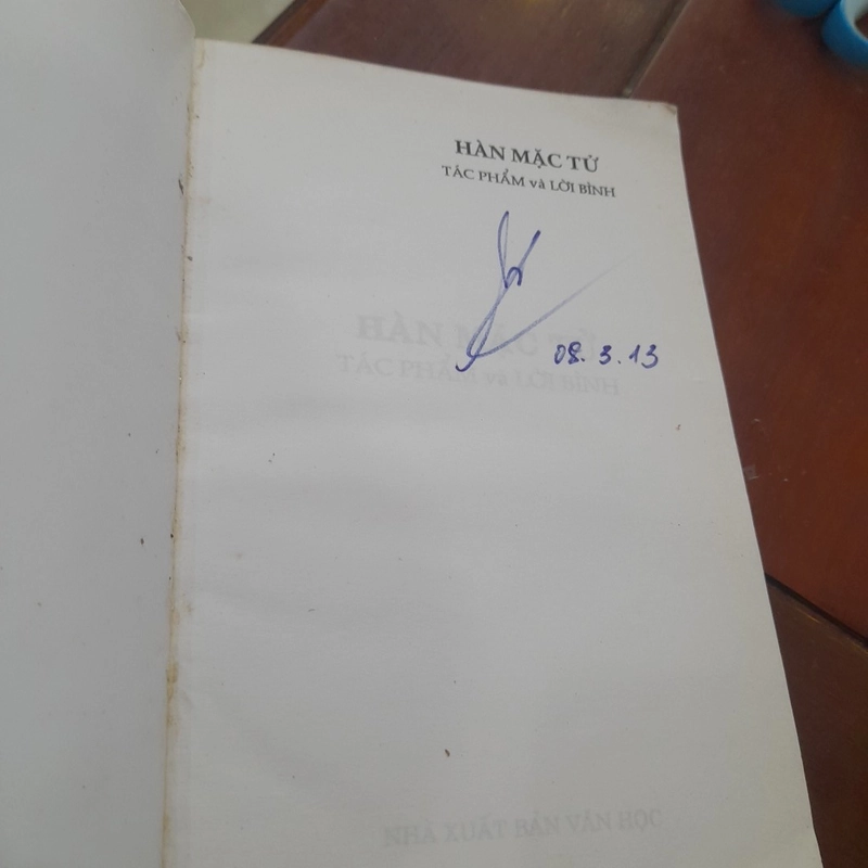 HÀN MẶC TỬ, Tác phẩm và Lời bình 453765