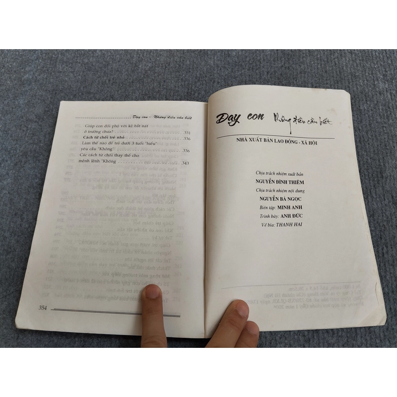 DẠY CON NHỮNG ĐIỀU CẦN BIẾT 545761