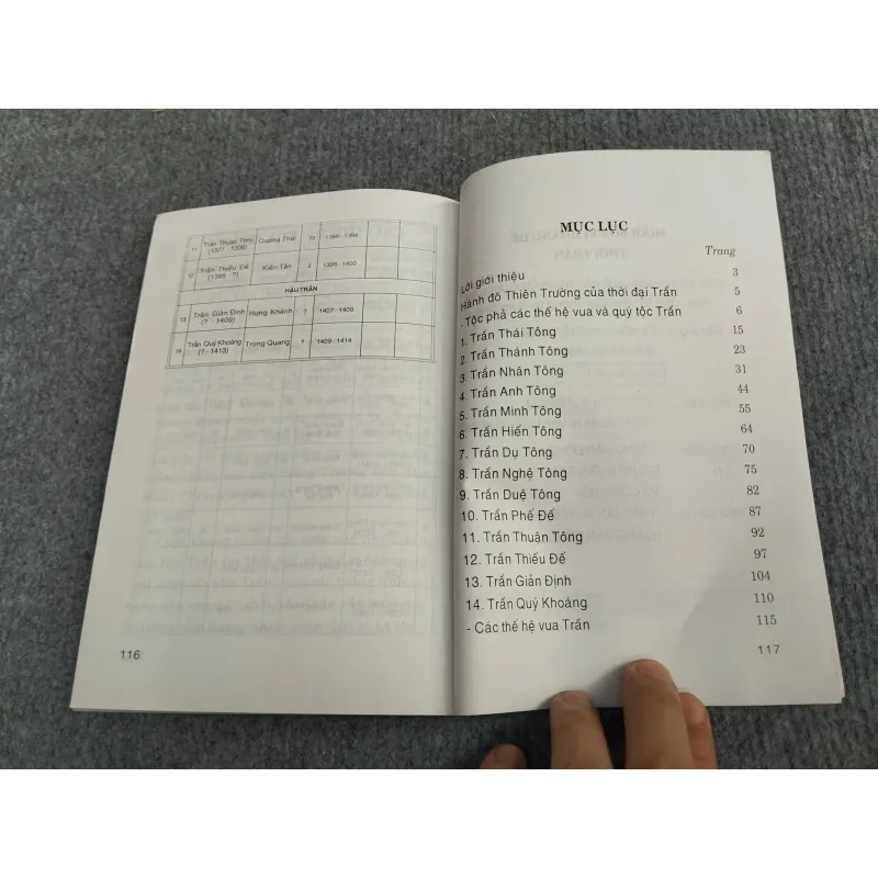 MƯỜI BỐN VỊ HOÀNG ĐẾ THỜI TRẦN 993171