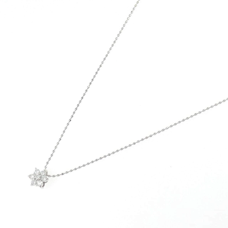 Dây chuyền kim cương hoa PT900/PT850 0.13CT - Hàng hiệu Chính hãng 856359