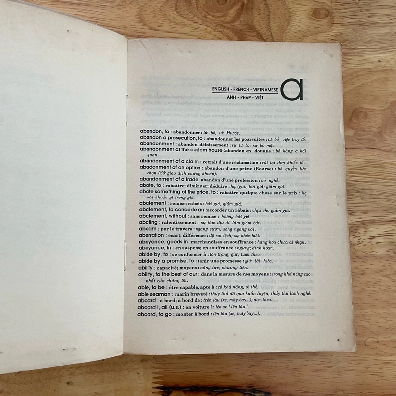 II Từ Điển Thuật Ngữ Kinh Doanh Và Đầu Tư (Anh - Pháp - Việt) - Trần Xuân Kiêm - 1991 478807