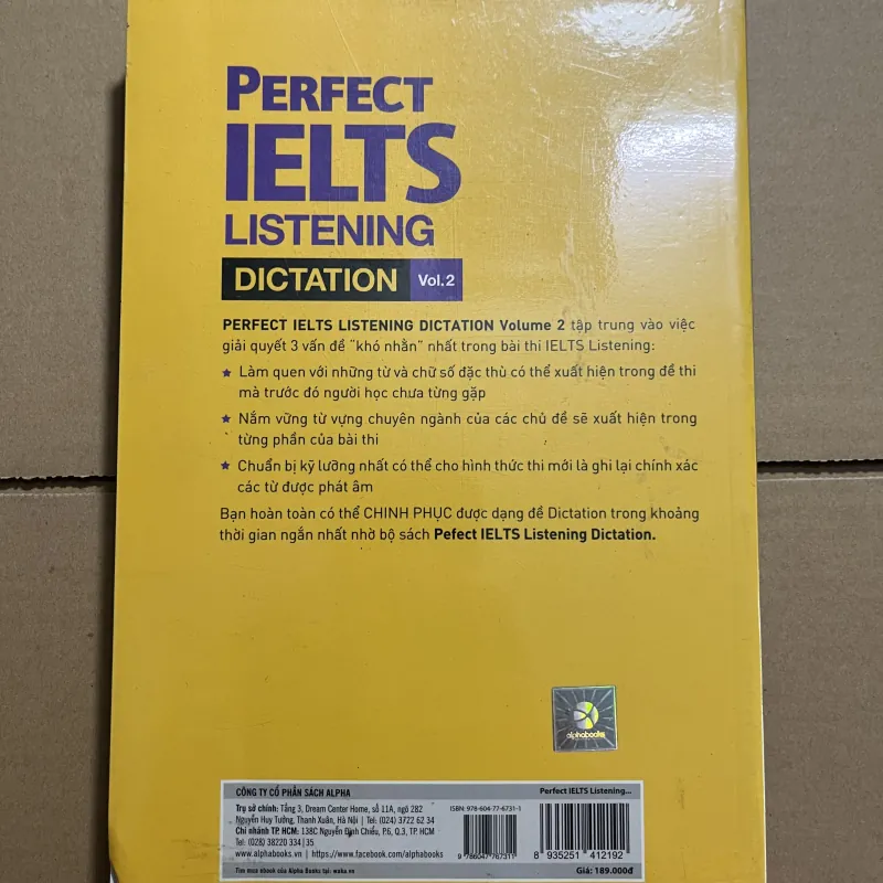 PERFECT IELTS LISTENING  970119