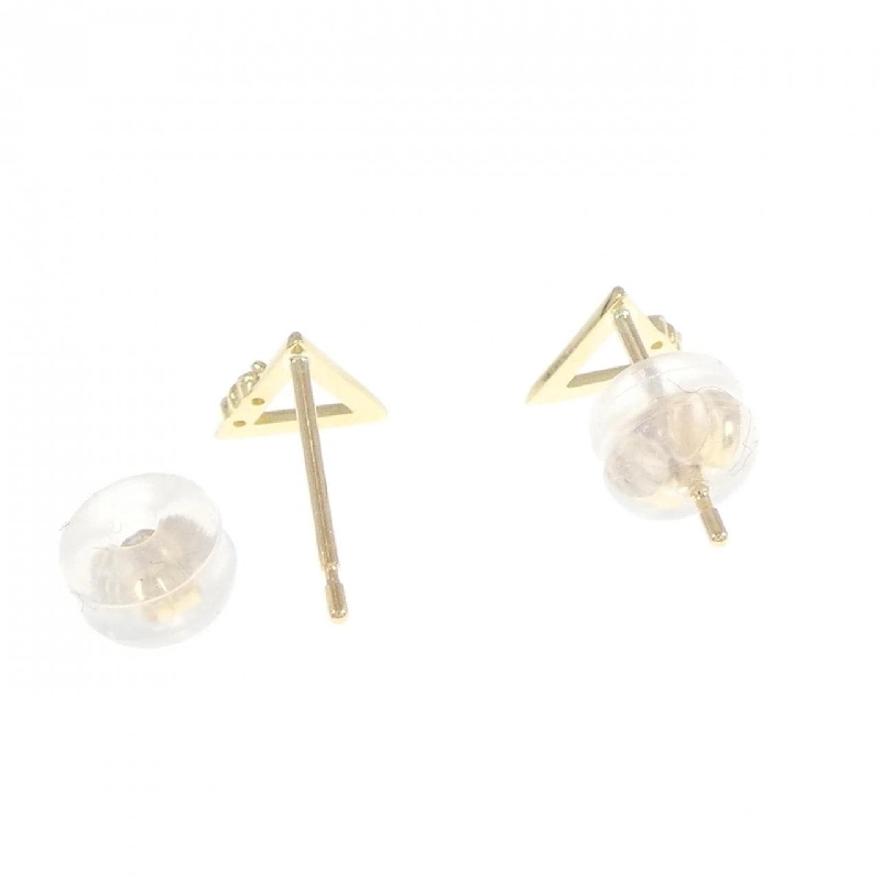 K18YG Bông tai kim cương 0.04CT - Hàng hiệu Chính hãng 877406