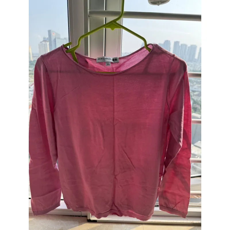 Combo 2 áo thun tay dài của United Color và Uniqlo 1025641