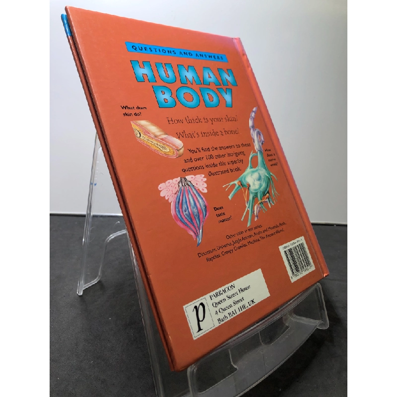 Human Body Over 100 questions and answers to things you want to know BÌA CỨNG mới 85% bẩn nhẹ Angela Royston HPB2707 NGOẠI VĂN 458527