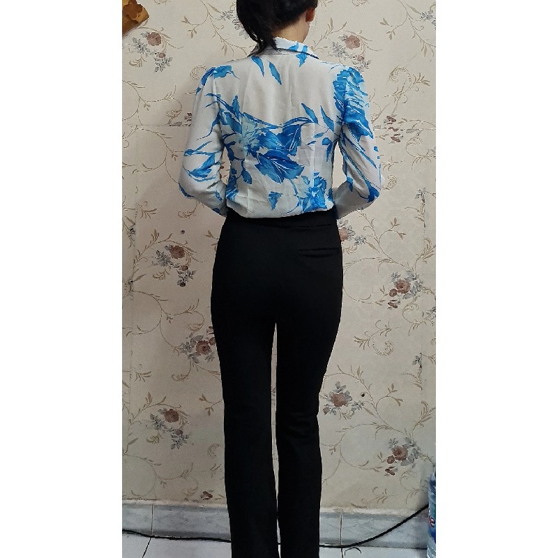 Áo sơ mi nữ voan size M 1115