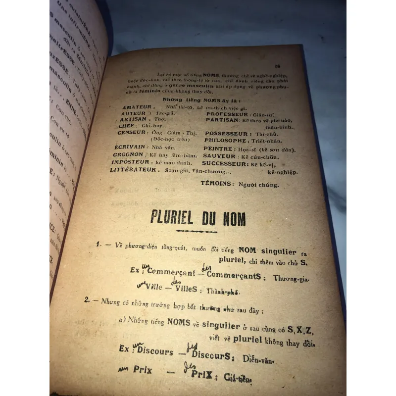 Pháp văn thực hành và bổ túc ( trọn bộ 1 2 3 4) - Nguyễn Văn Hạnh in năm 1950 990685