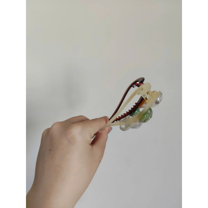 Kẹp móc nhựa gắn đá 457792