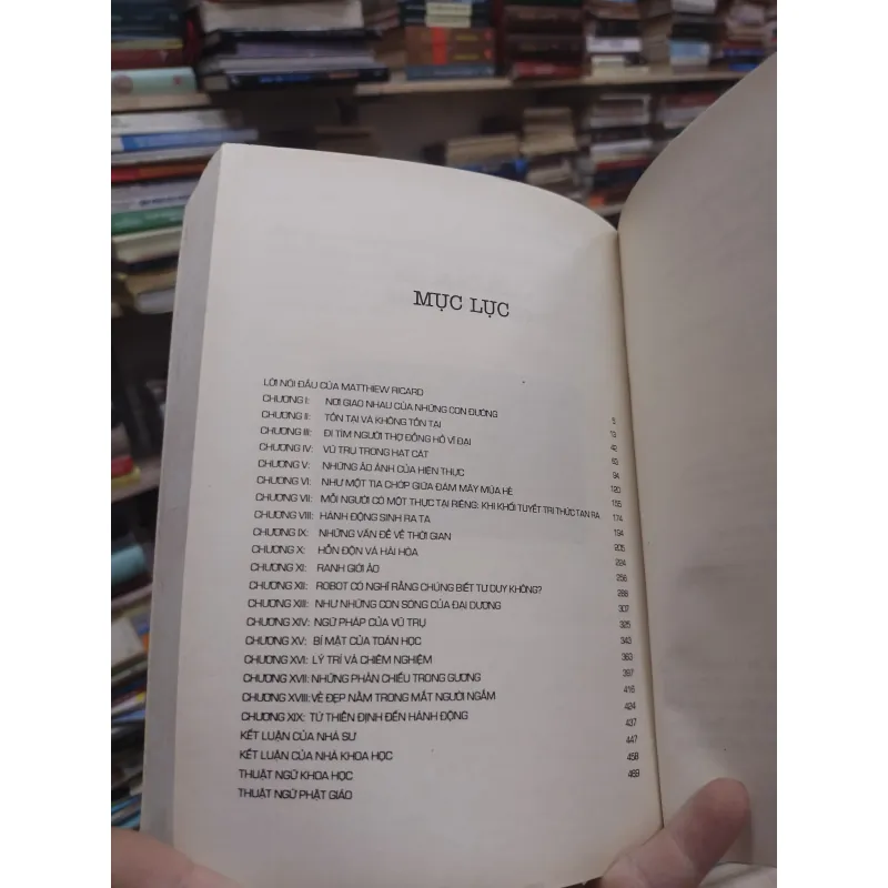 Sách - Cái vô hạn trong lòng bàn tay - Matthieu Ricard - Trịnh Xuân Thuận (A1) 564215