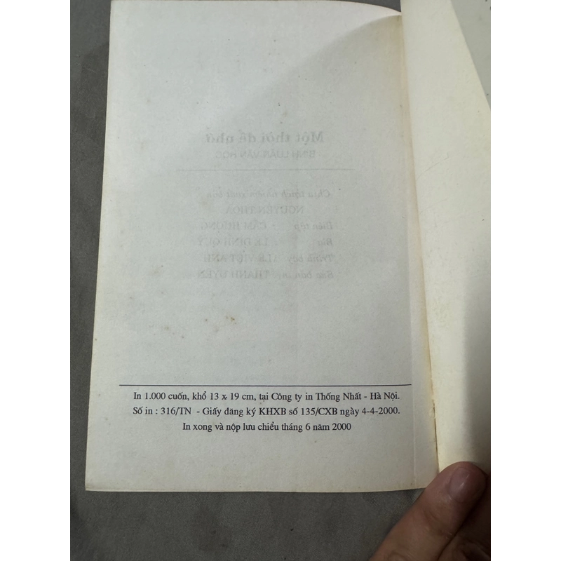 Một thời để nhớ  498992