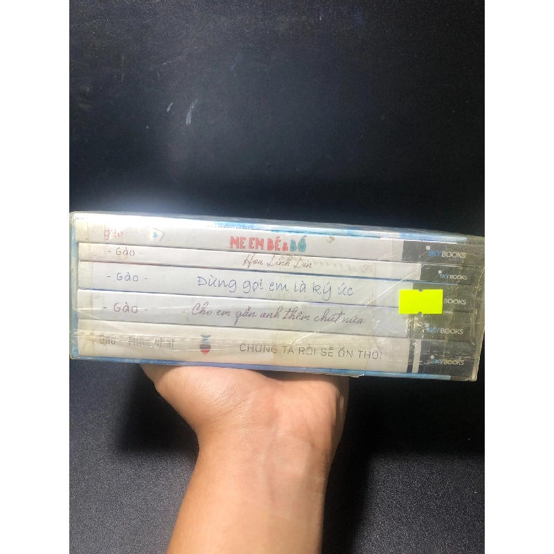 Bộ sách (5 cuốn) 10 năm hành trình từ cô đơn đến hạnh phúc mới 90% bẩn nhẹ HCM0212 912808