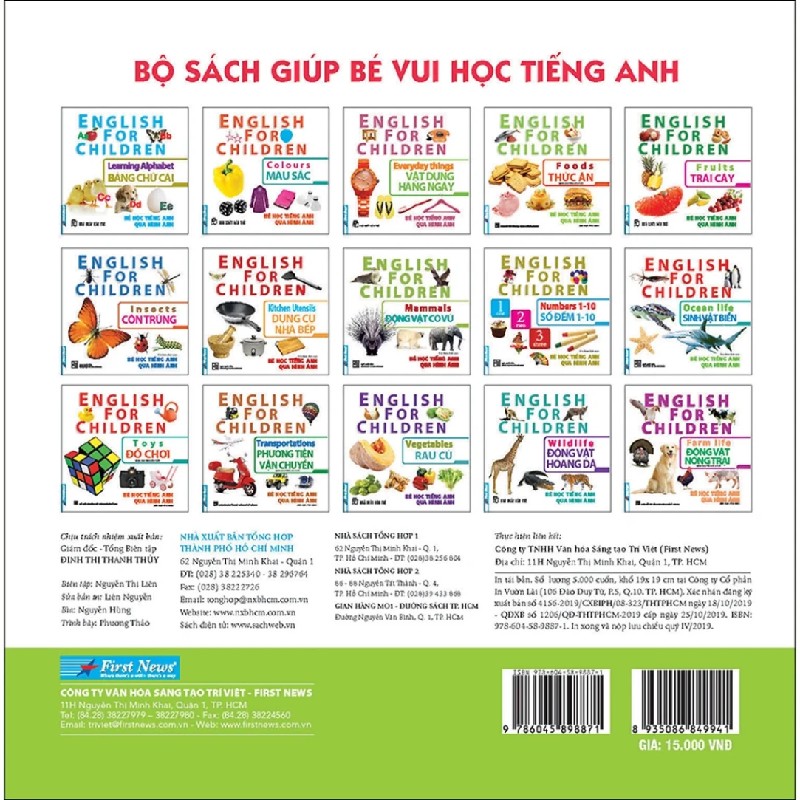 Bé Học Tiếng Anh Qua Hình ảnh - English For Children - Thức Ăn - Foods - First News 193272