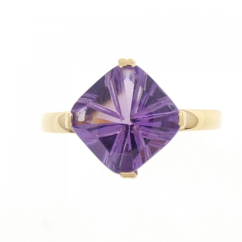 Nhẫn Amethyst K18YG - Hàng hiệu Authentic 850887