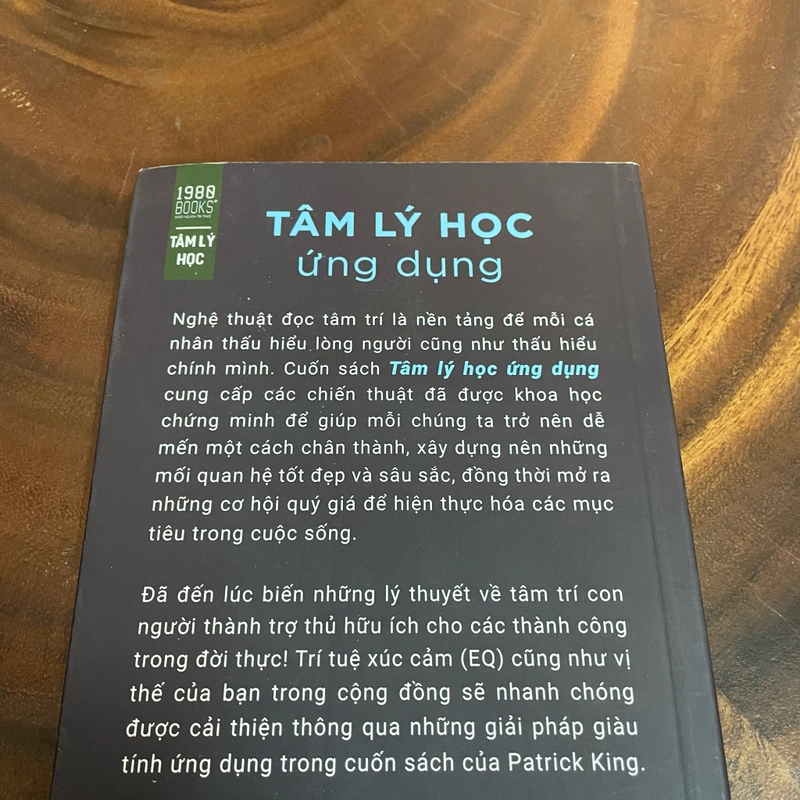II Tựa sách: Tâm Lý Học Ứng Dụng - PATRICK KING - 2021 455232