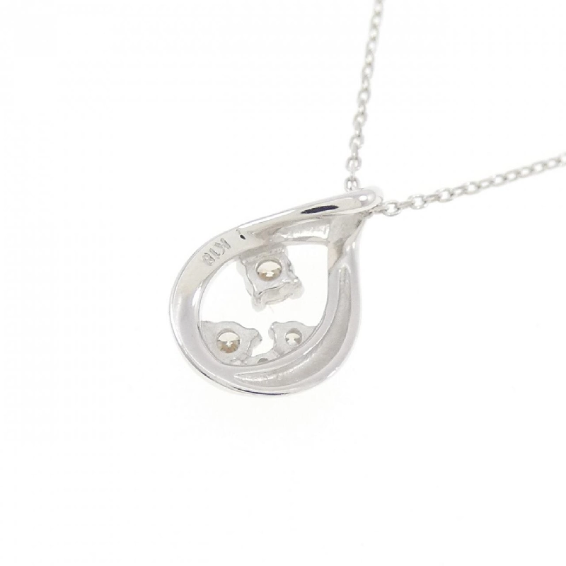 K18WG Dây chuyền kim cương - Hàng hiệu Authentic 861229