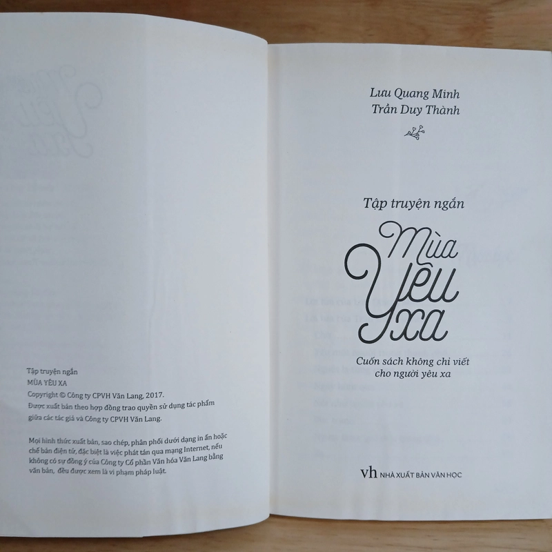 Mùa Yêu Xa - Lưu Quang Minh, Trần Duy Thành 457810