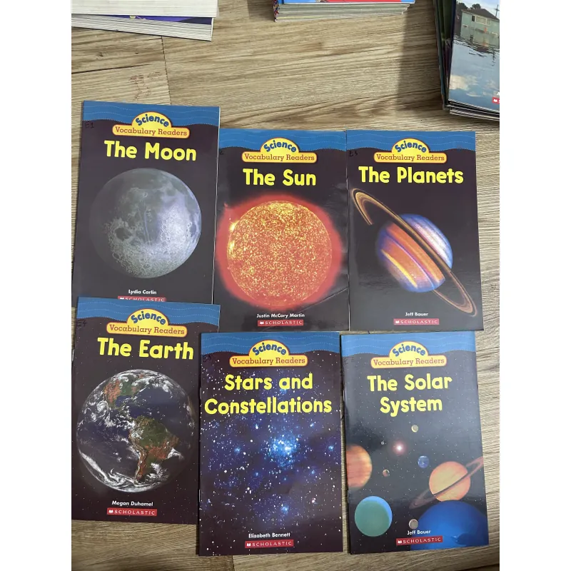 Bộ sách tiếng Anh 24 quyển Science Vocabulary readera cho bé- 4 chủ đề.  1031429