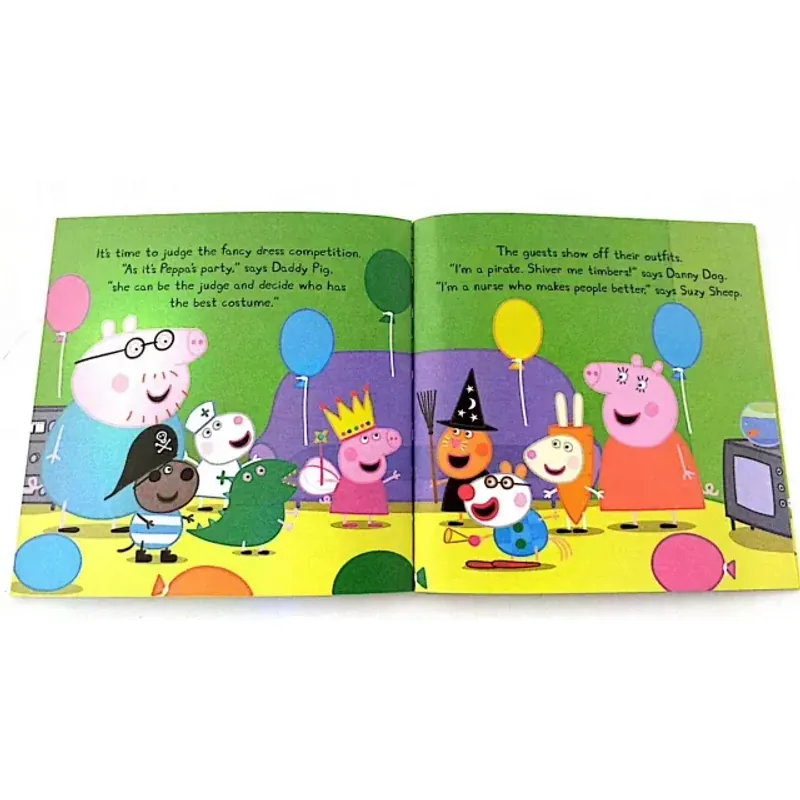 Peppa pig 50 quyển (Sách nhập) - Hộp xanh+đỏ+vàng - Tặng File Mp3 799748