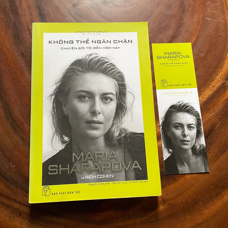 II Tựa sách: Không Thể Ngăn Chặn Chuyện Đời Tôi Đến Hôm Nay - MARIA SHARAPOVA - 2018 446586