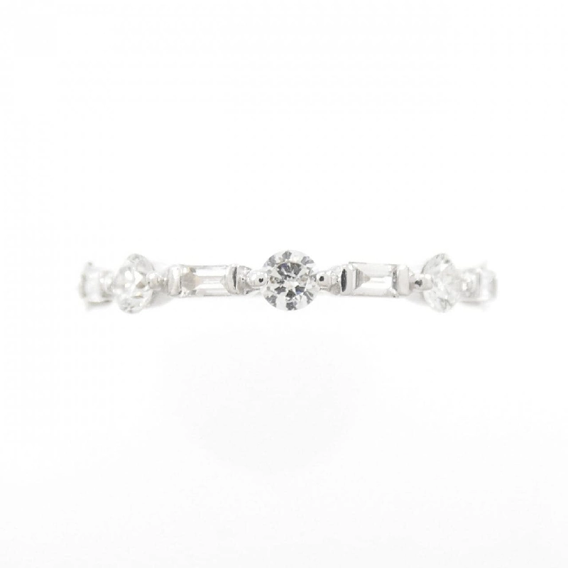 Nhẫn kim cương K18WG 0.45CT 671947