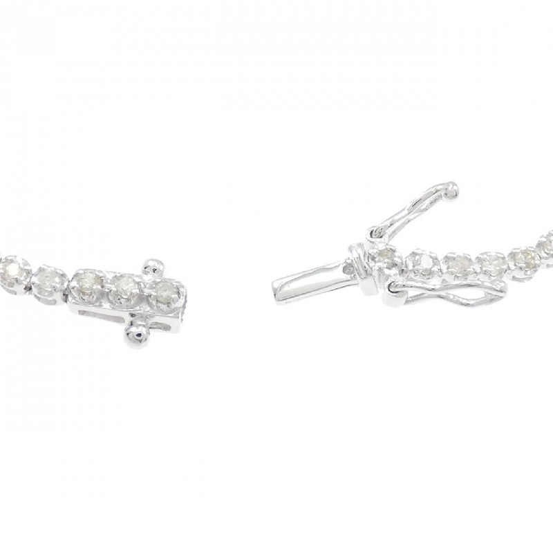 K18WG Vòng tay kim cương 1.00CT - Hàng hiệu Chính hãng 872758