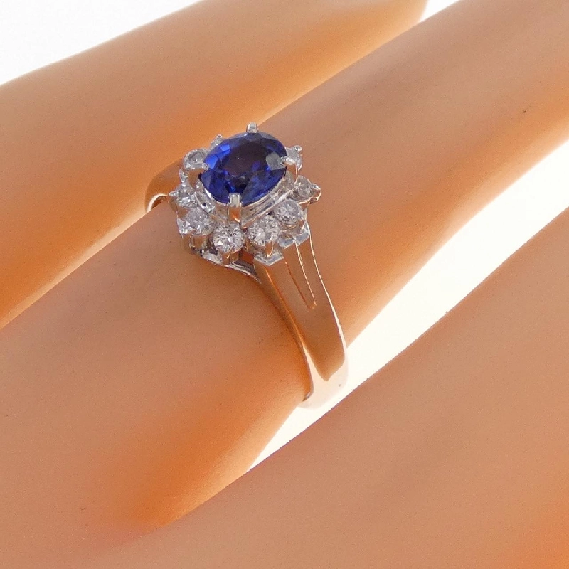 Nhẫn Sapphire PT900 0.50CT 668553