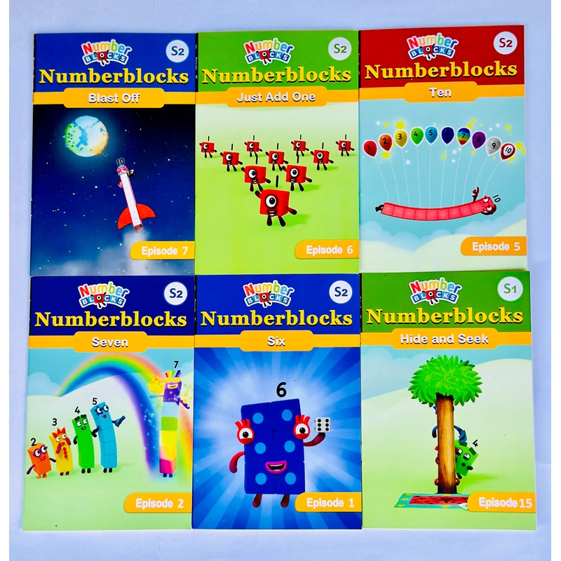 Bộ sách Numberblocks 30 cuốn tiếng Anh 391951