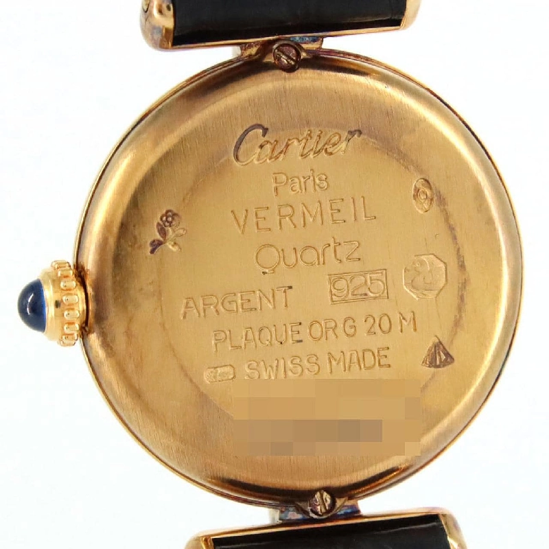 Cartier Must de Cartier SM GP GP Quartz - Hàng hiệu Authentic 876989