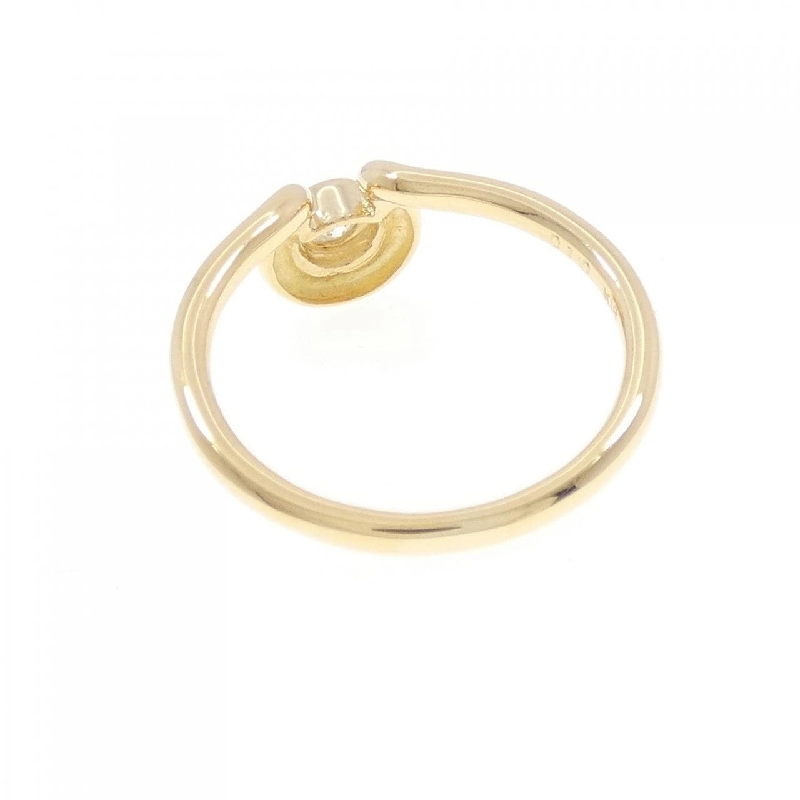 Nhẫn kim cương K18YG 0.10CT 671544