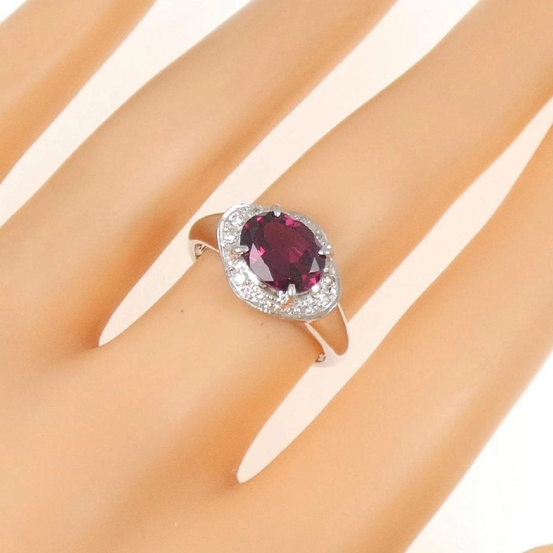 Nhẫn Garnet PT900 2.11CT 666890
