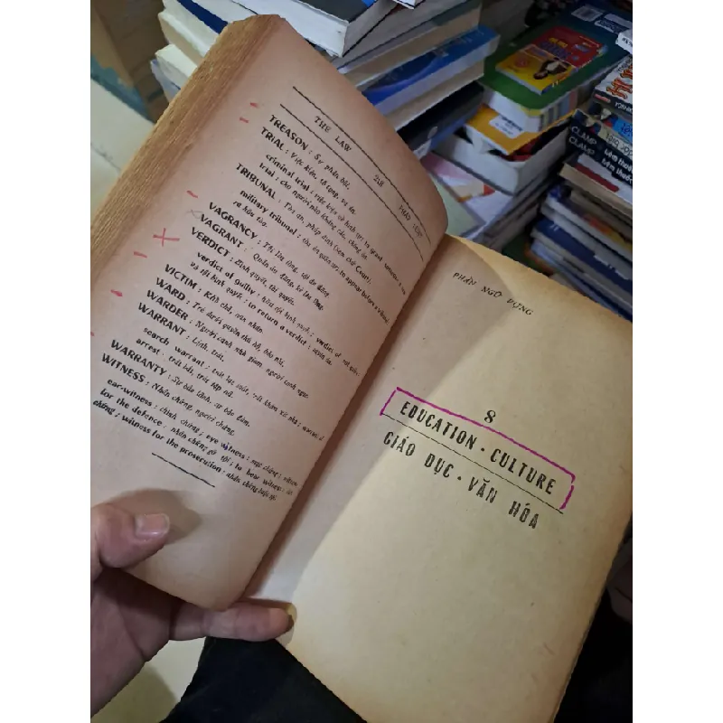 Ngữ vựng căn bản báo chí Anh Mỹ - Võ Công Tài - 1969 mới 70% ố rách - SÁCH XƯA - HCM0111 628965