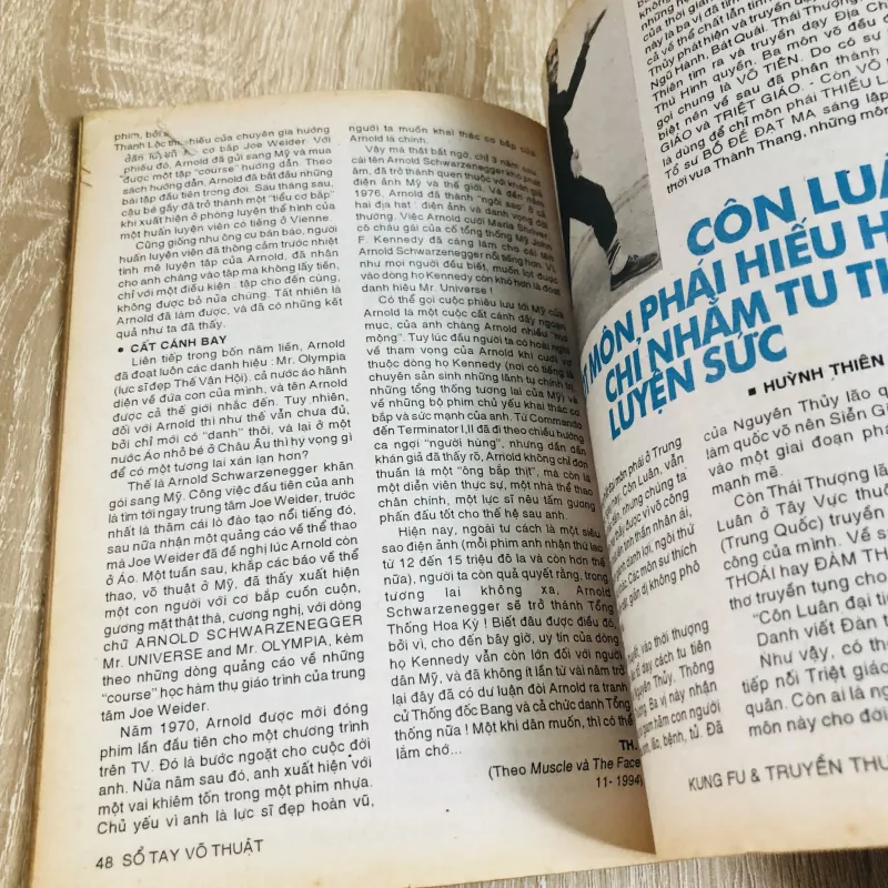 SỔ TAY VÕ THUẬT - KUNGFU & TRUYỀN THUYẾT THIẾU LÂM TỰ  544382