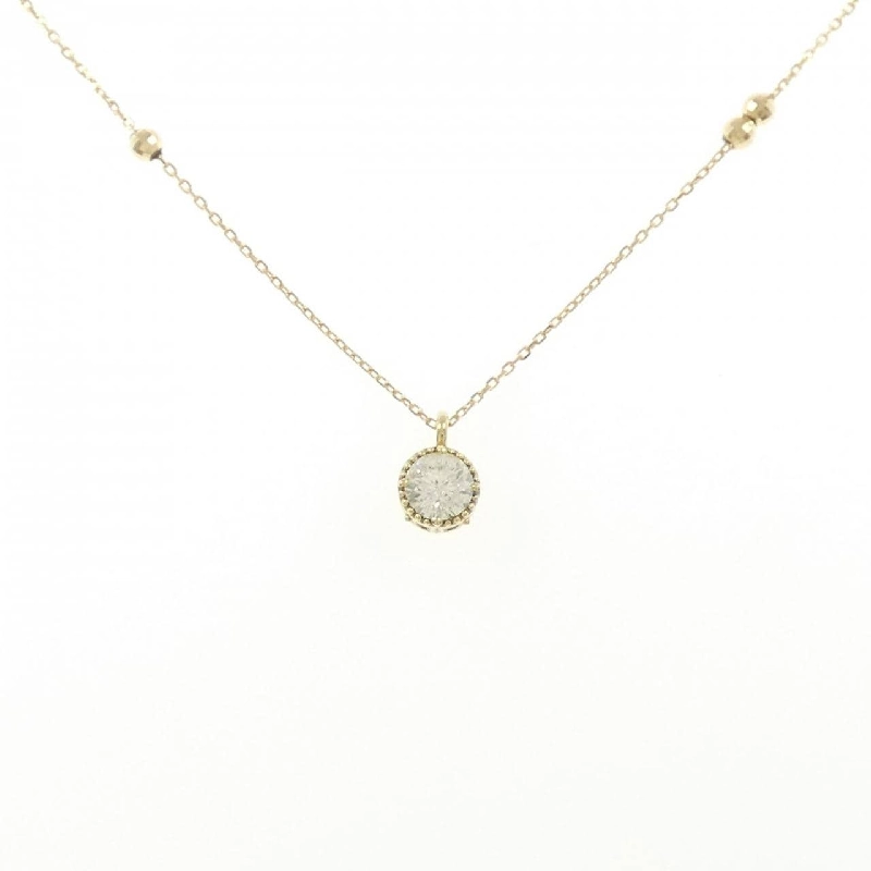 K18YG Dây chuyền kim cương 0.347CT - Hàng hiệu Authentic 848069