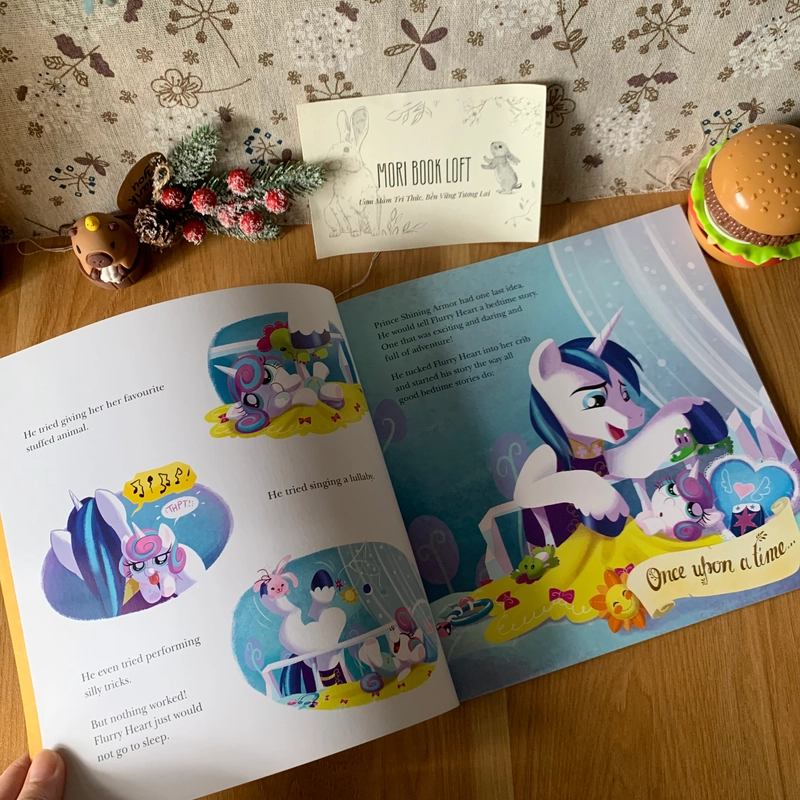 Sách tranh My Little Pony: Goodnight, Baby Flurry Heart, Used, Picture Book For Kids 459511