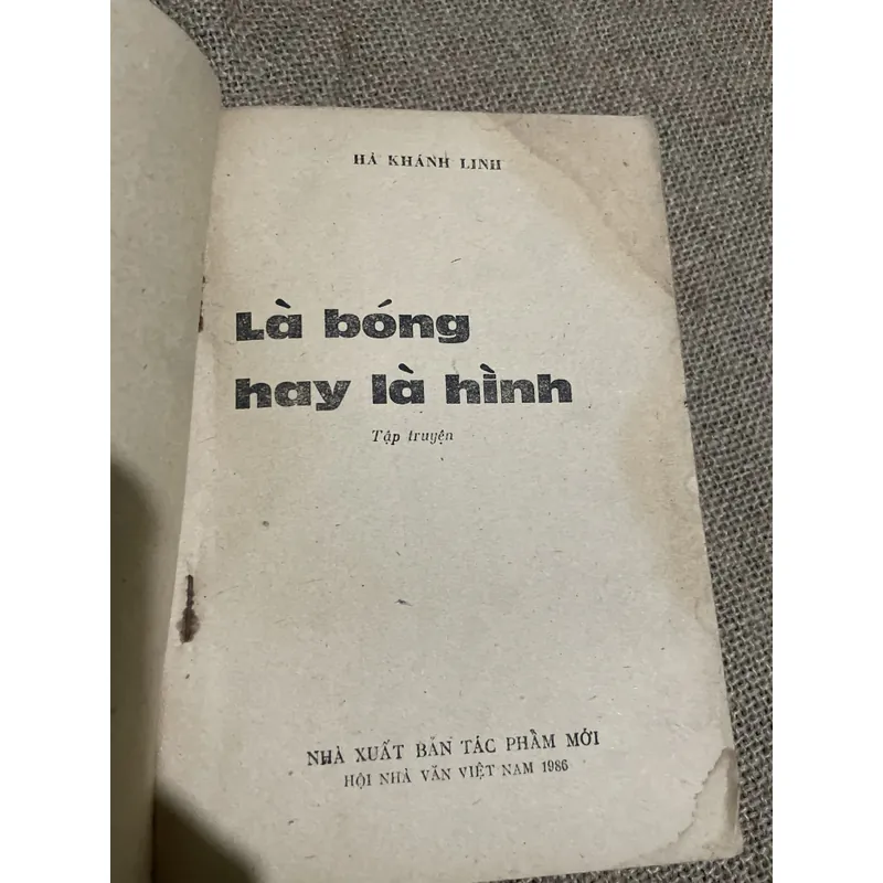 Hà khánh Linh - Là bóng  hay là hình  712471