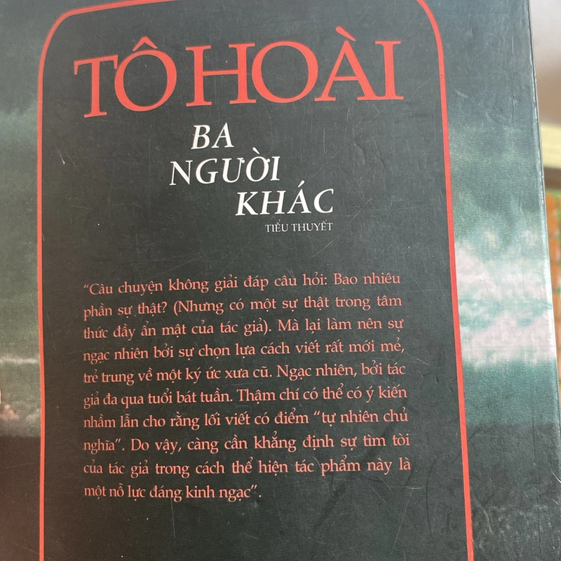 BA NGƯỜI KHÁC, TÔ HOÀI (XB 2007) 518182