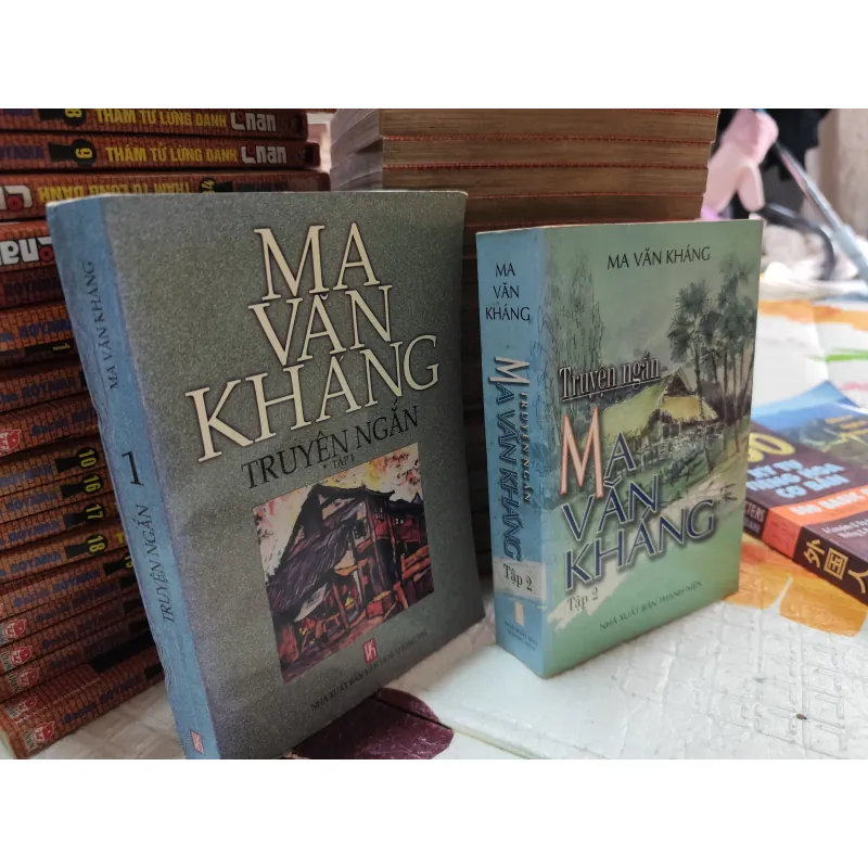COMBO 2 CUỐN TRUYỆN NGẮN MA VĂN KHÁNG (TẬP 1 & TẬP 2) -k4 1019016