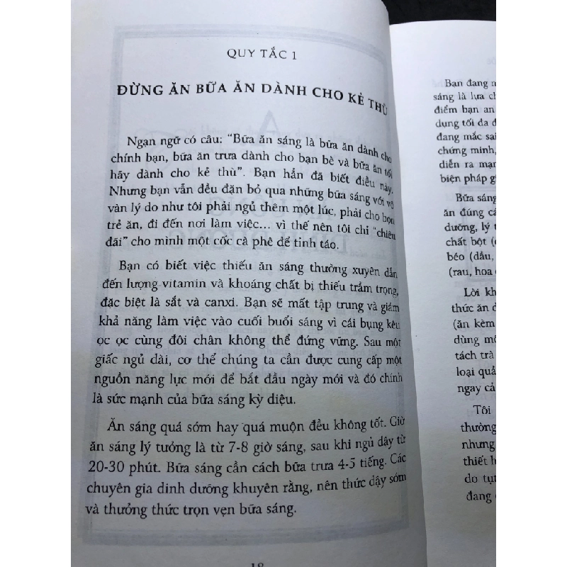 Những quy tắc để sống khoẻ 2009 mới 80% ố bẩn nhẹ AlphaBooks HPB3007 KỸ NĂNG 450801