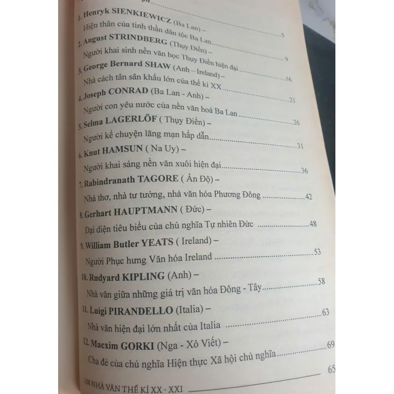 108 Nhà Văn Thế Kỷ XX-XXI 718762