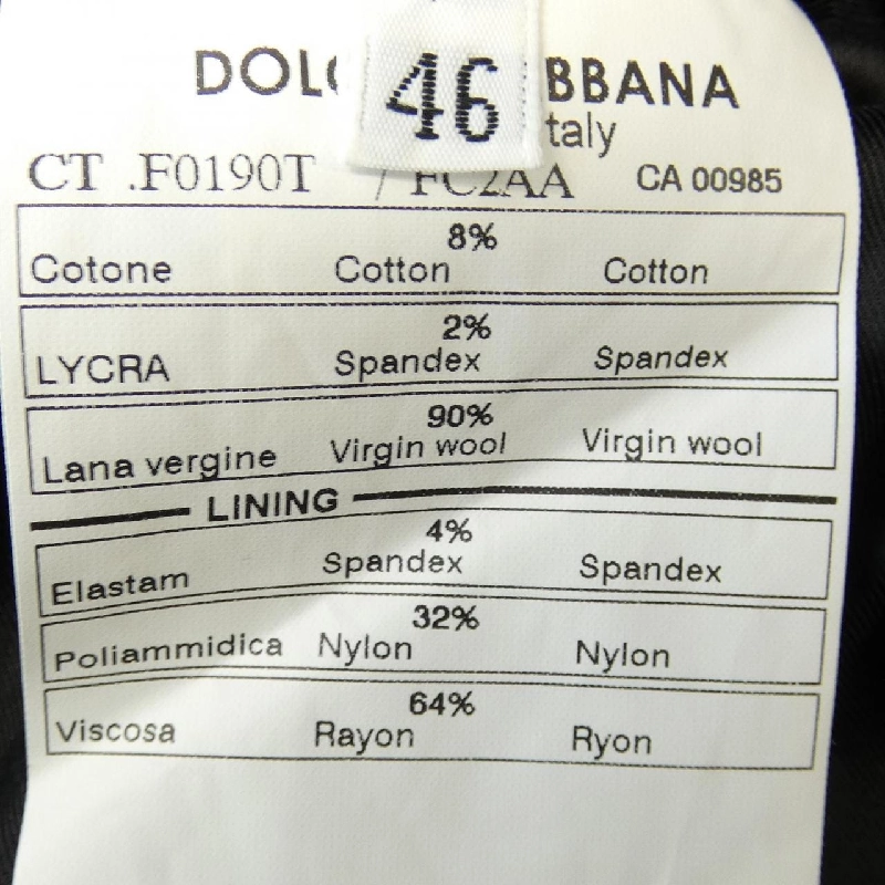 Dolce & Gabbana DOLCE&GABBANA CA 00985 Áo khoác 632448