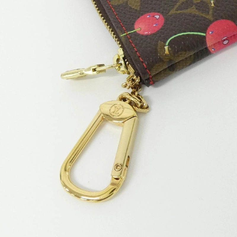 Túi xách Louis Vuitton Monogram Cherry Pochette Clé M95042 ví và hộp đựng chìa khóa 620637